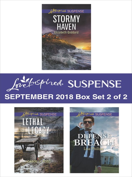 Title details for Harlequin Love Inspired Suspense September 2018--Box Set 2 of 2 by Elizabeth Goddard - Available